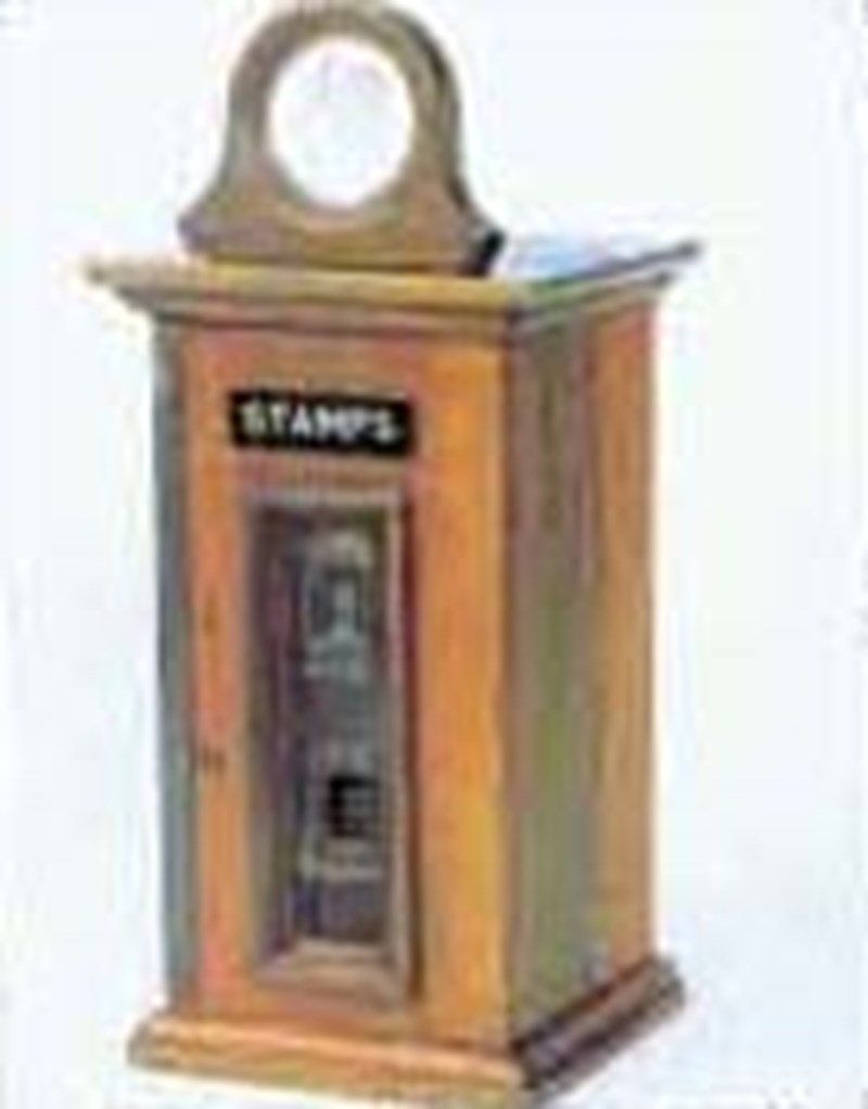 Stamp vending machine - JR Dickie . Ernest Moss
