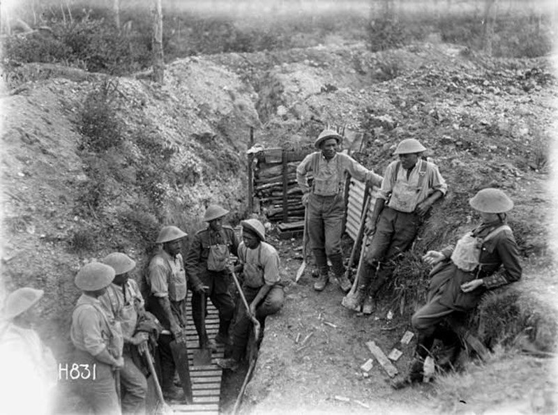 Trench warfare & Maori Pa - Unknown