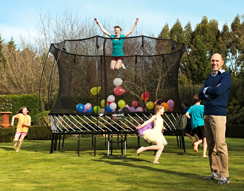 Springfree trampoline - Keith Alexander